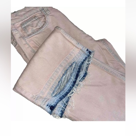 ZARA Pink Jeans Womens Size 2 Wide Leg High Rise Distressed

BOOTCUT JEANS - Picture 4 of 5